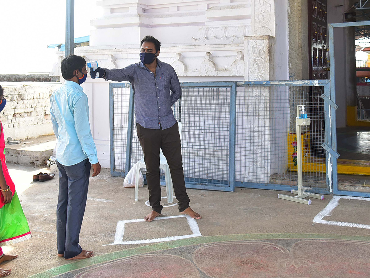 temples open in hyderabad after lockdown photo gallery - Sakshi13