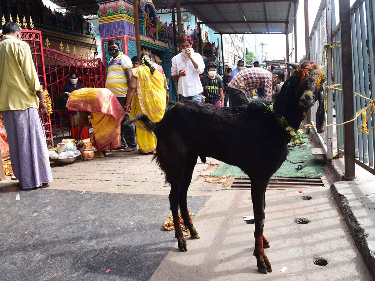 temples open in hyderabad after lockdown photo gallery - Sakshi18