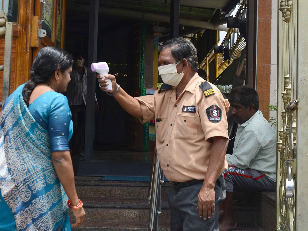 temples open in hyderabad after lockdown photo gallery - Sakshi24