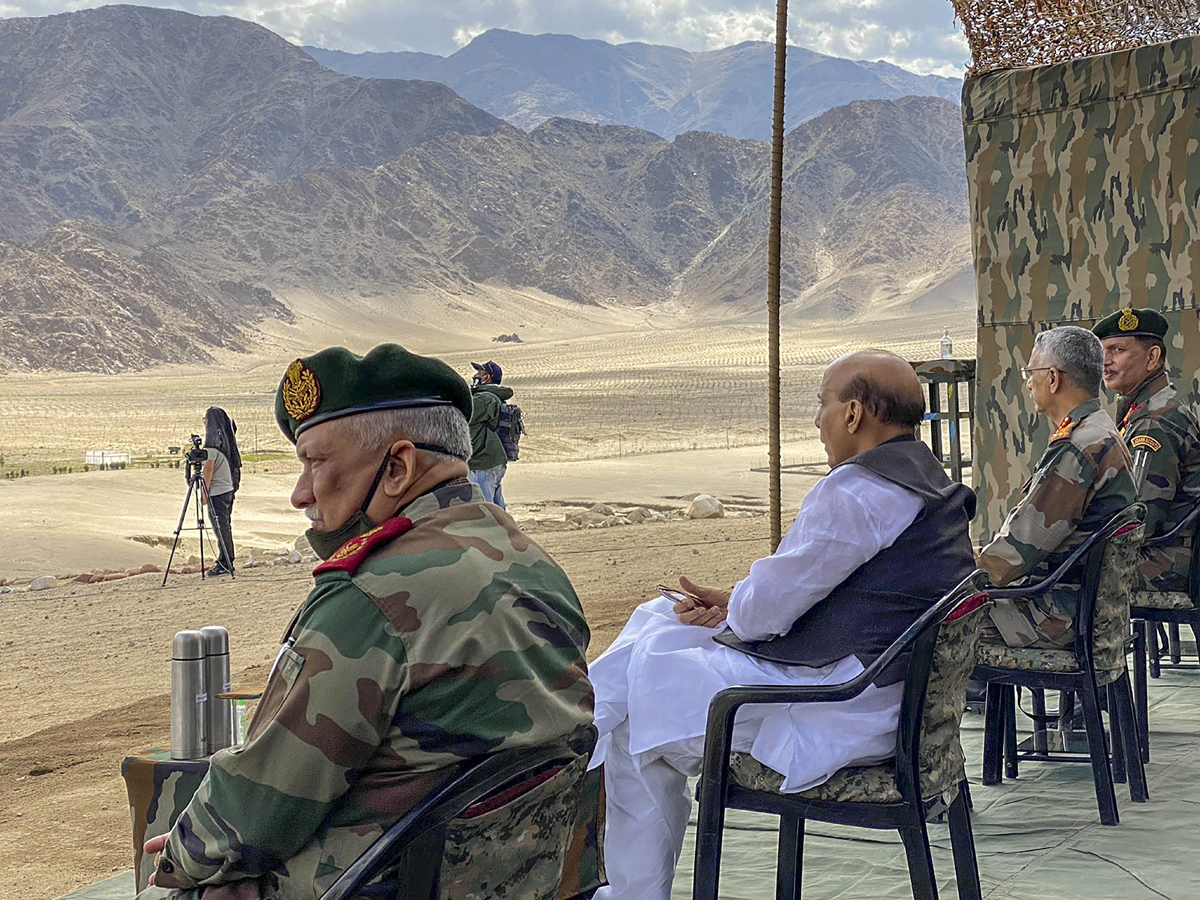 Defence Minister Rajnath Singh Visits Ladakh Photo Gallery - Sakshi3