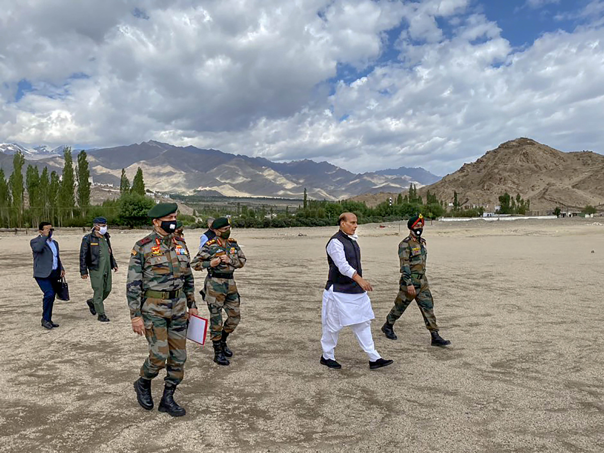 Defence Minister Rajnath Singh Visits Ladakh Photo Gallery - Sakshi5