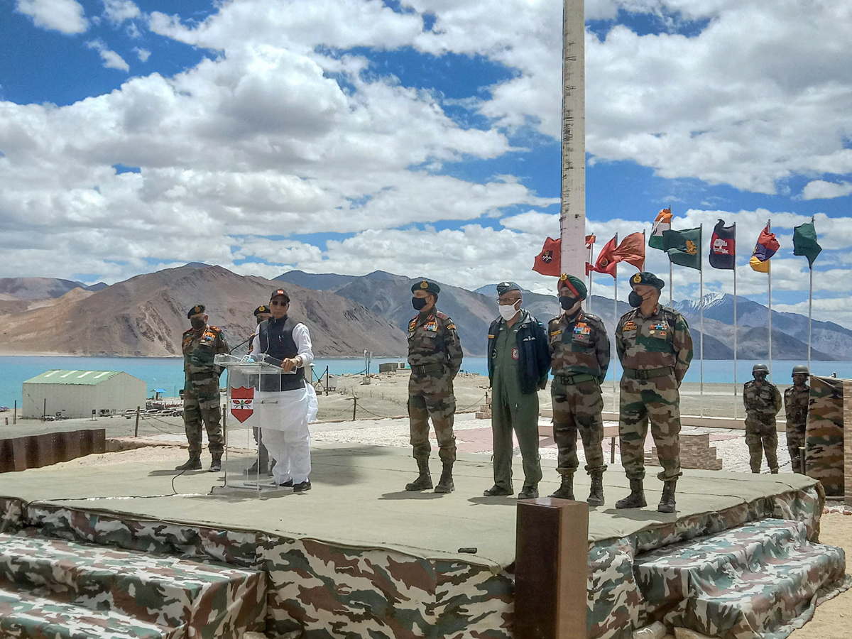 Defence Minister Rajnath Singh Visits Ladakh Photo Gallery - Sakshi8