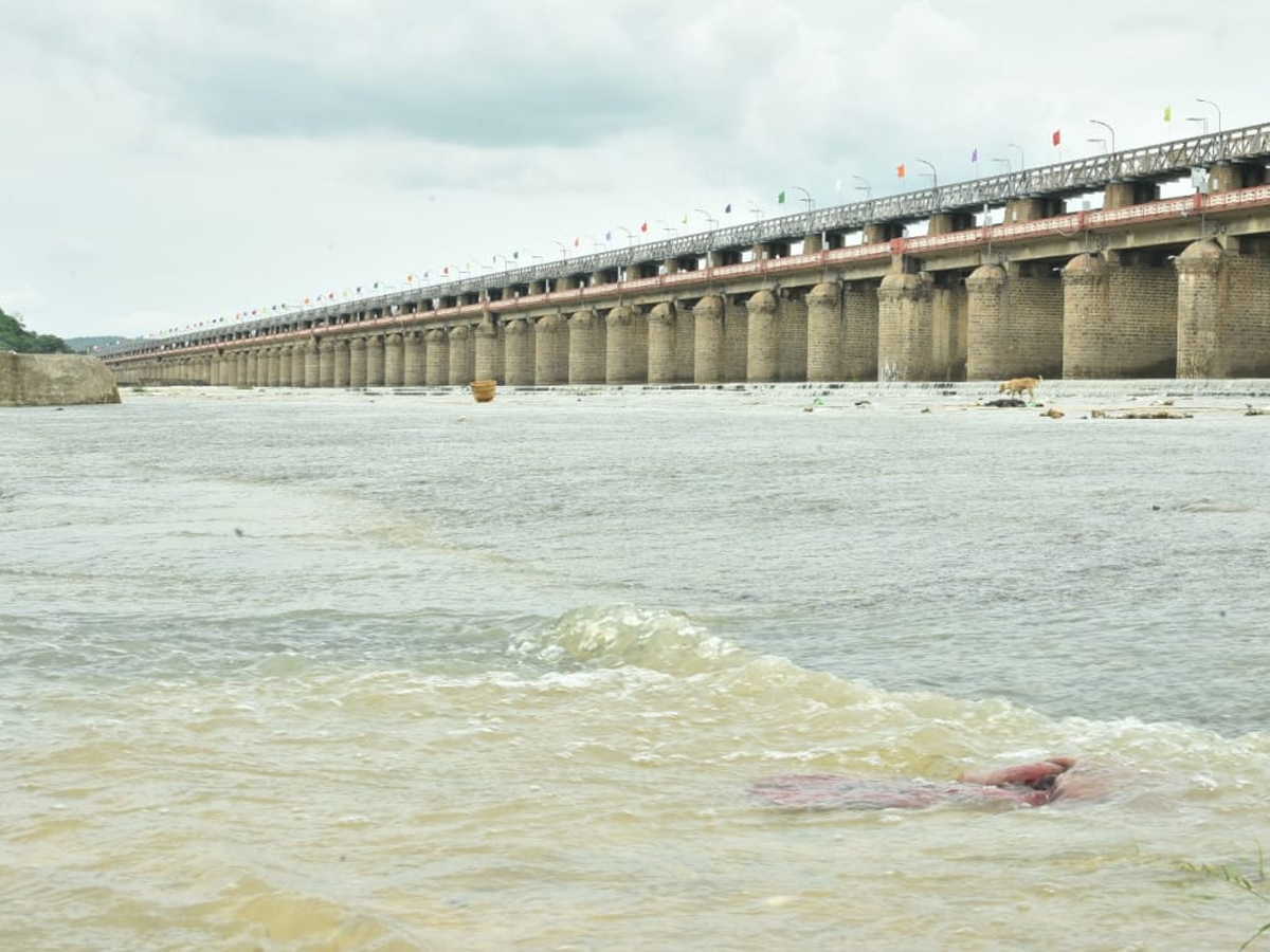 Flood Water at Prakasham Barrage Photo Gallery - Sakshi1