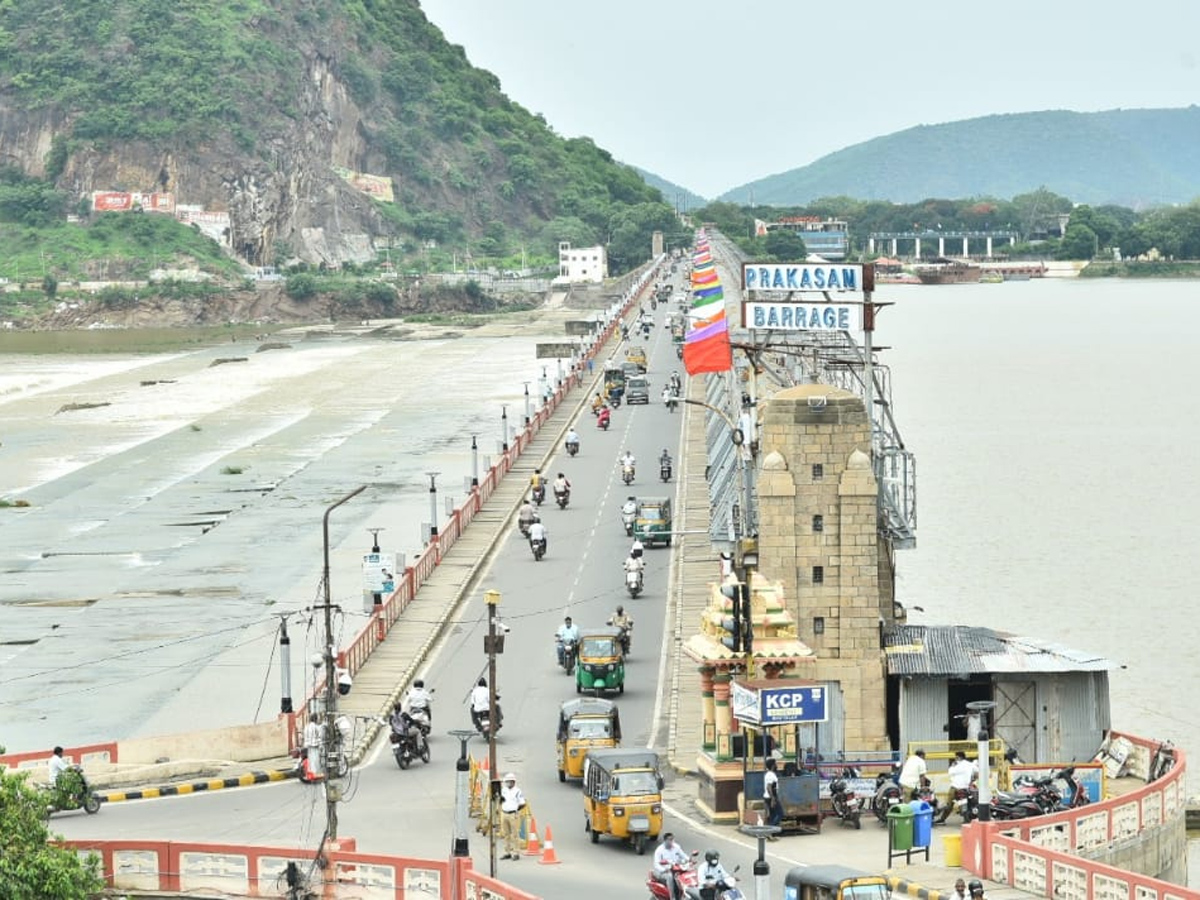 Flood Water at Prakasham Barrage Photo Gallery - Sakshi5