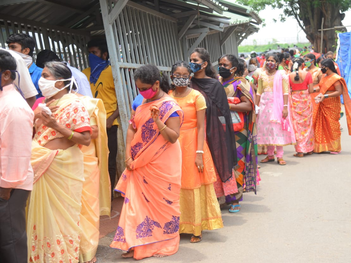 Sravana masam specialpujas vijayawada durgamma temple photo gallery - Sakshi15