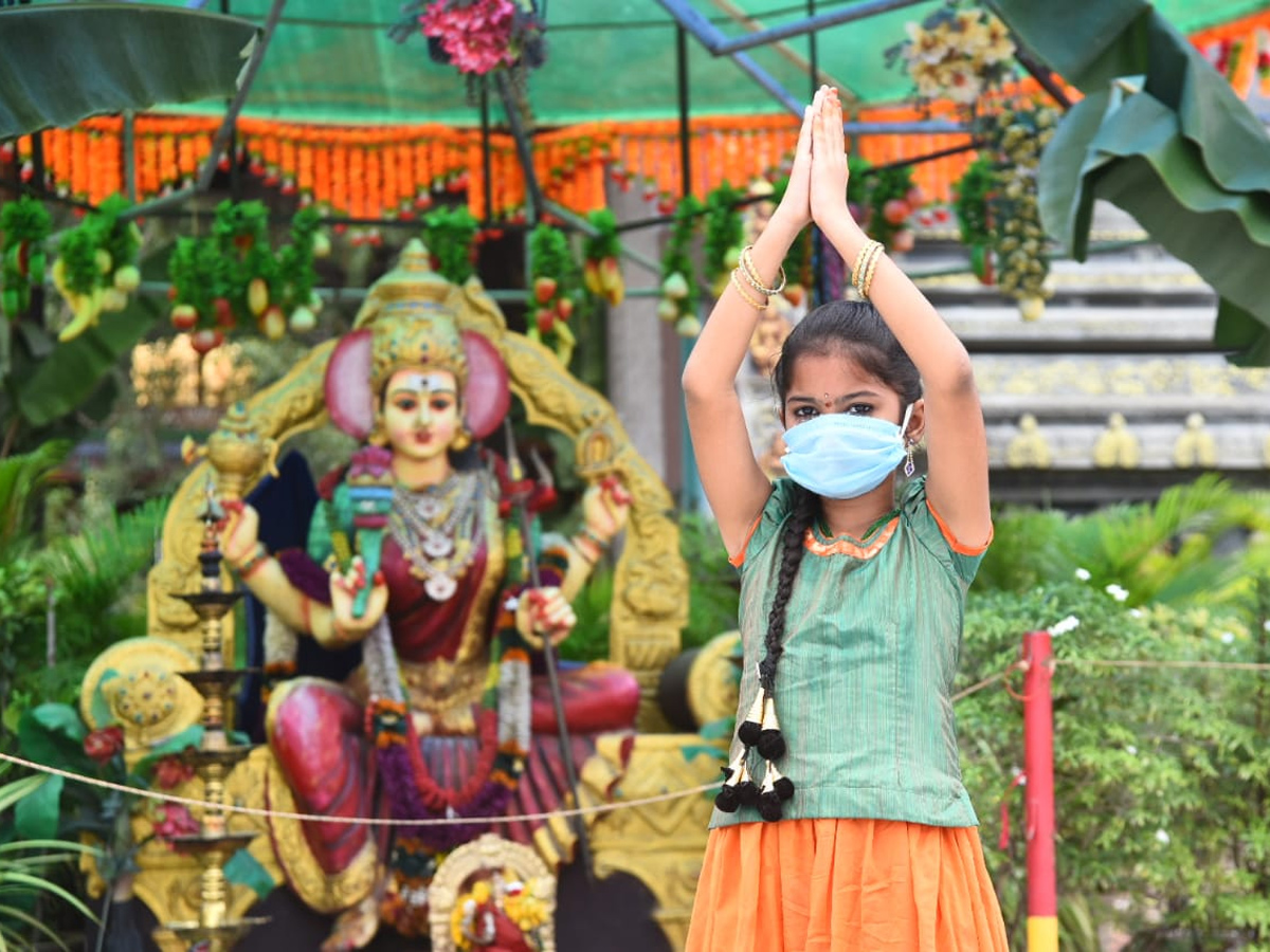 Sravana masam specialpujas vijayawada durgamma temple photo gallery - Sakshi1