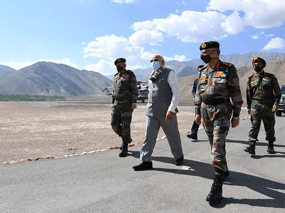 PM Narendra Modi Visit To Ladakh Photo Gallery - Sakshi3