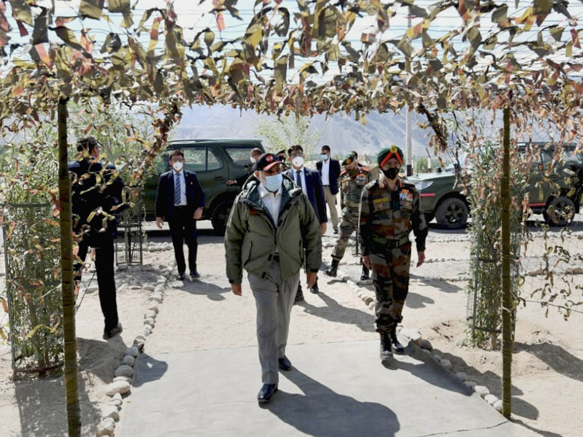 PM Narendra Modi Visit To Ladakh Photo Gallery - Sakshi1