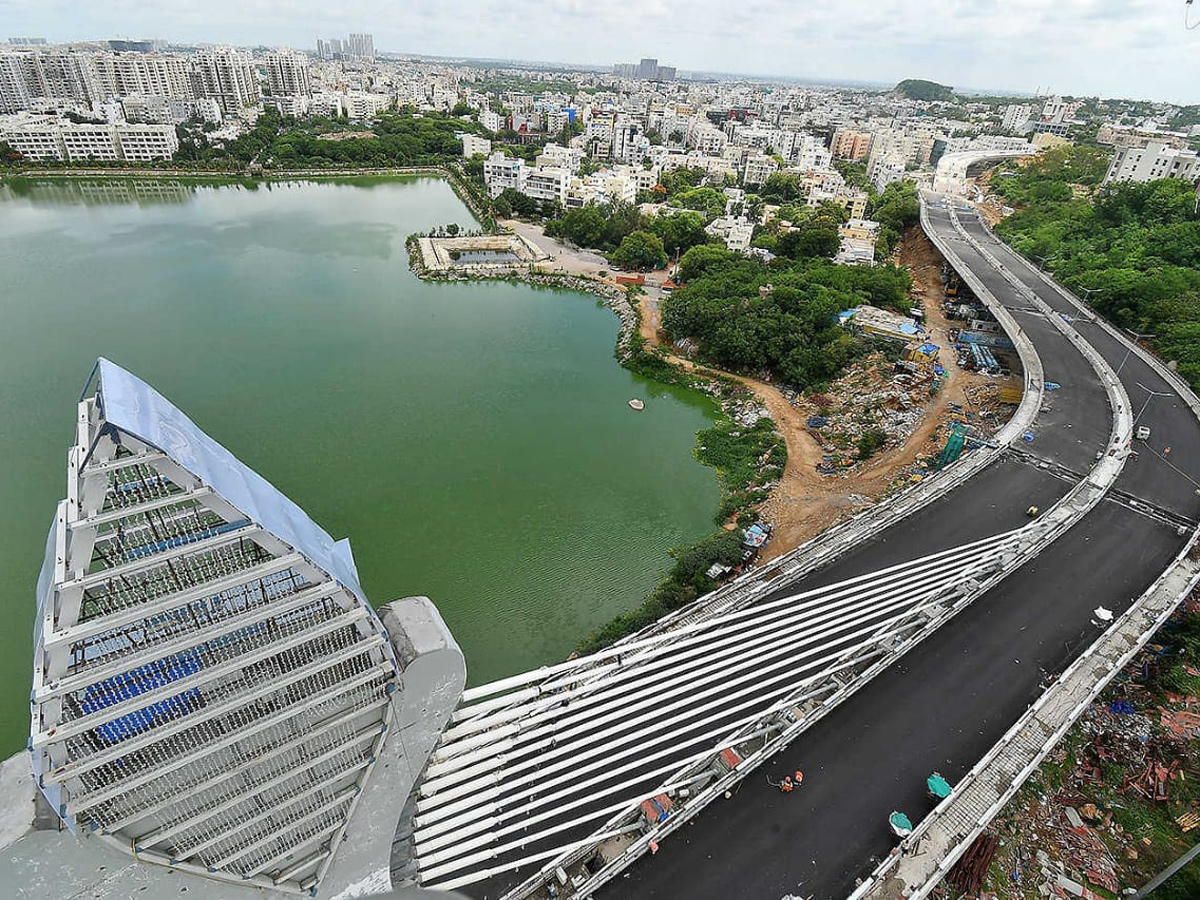 durgam cheruvu cable bridge photo gallery - Sakshi7