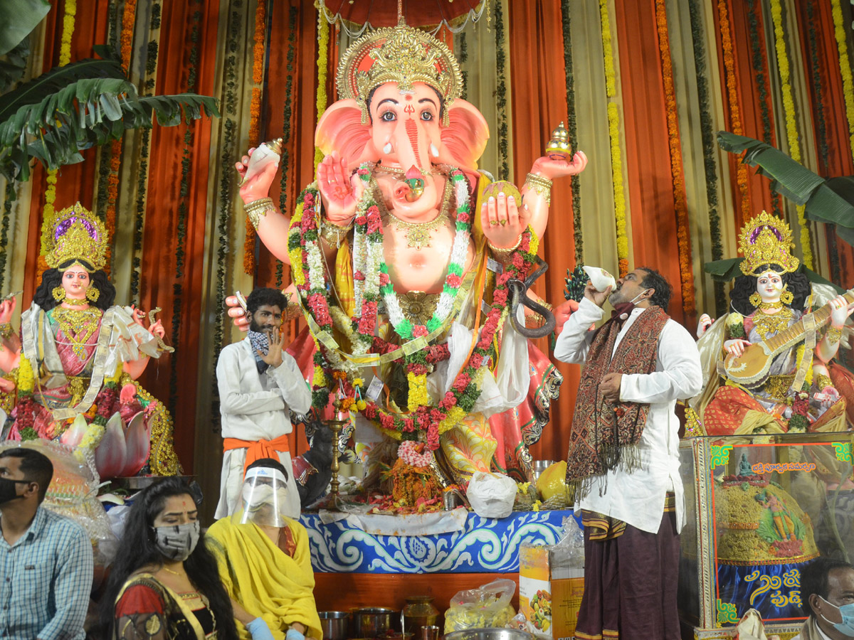 khairatabad ganesh 2020 - Sakshi2