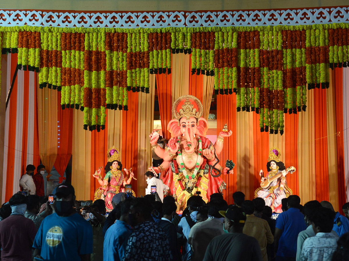 khairatabad ganesh 2020 - Sakshi3