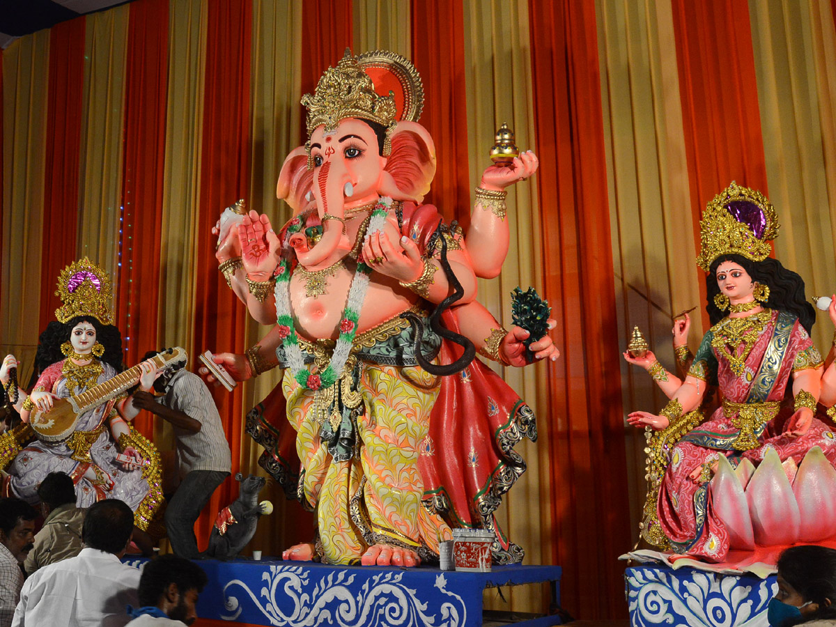 khairatabad ganesh 2020 - Sakshi7