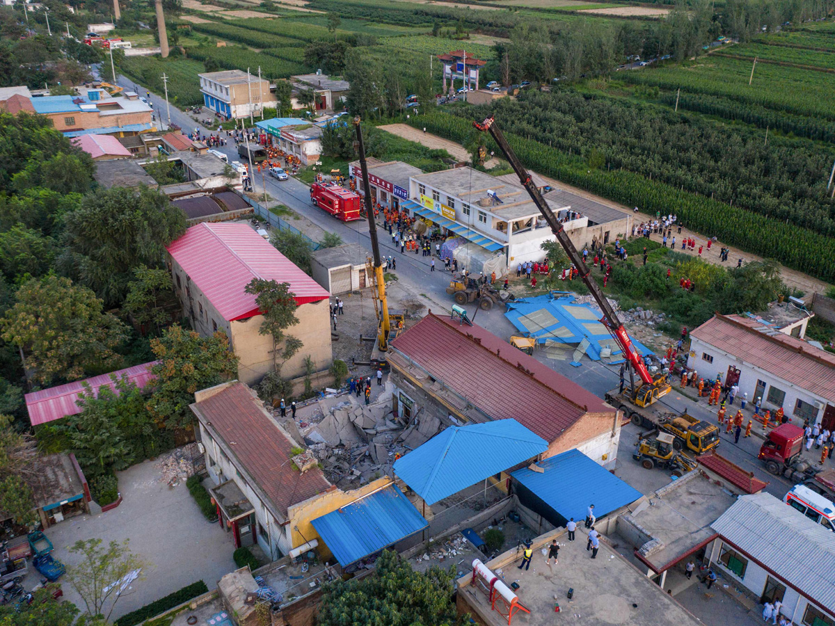  Restaurant Collapses In China Photo Gallery - Sakshi3