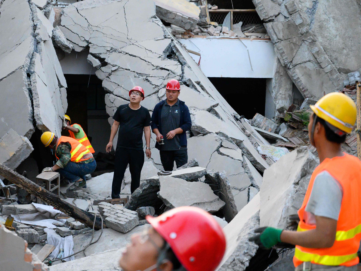  Restaurant Collapses In China Photo Gallery - Sakshi1