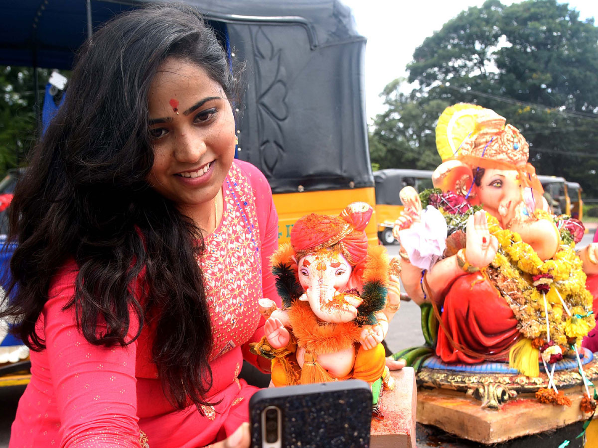 Ganesh Immersion 2020 Hyderabad TankBund Photo Gallery - Sakshi14