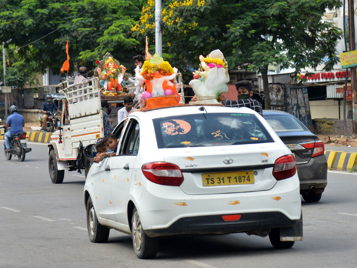 Ganesh Immersion 2020 Hyderabad TankBund Photo Gallery - Sakshi26