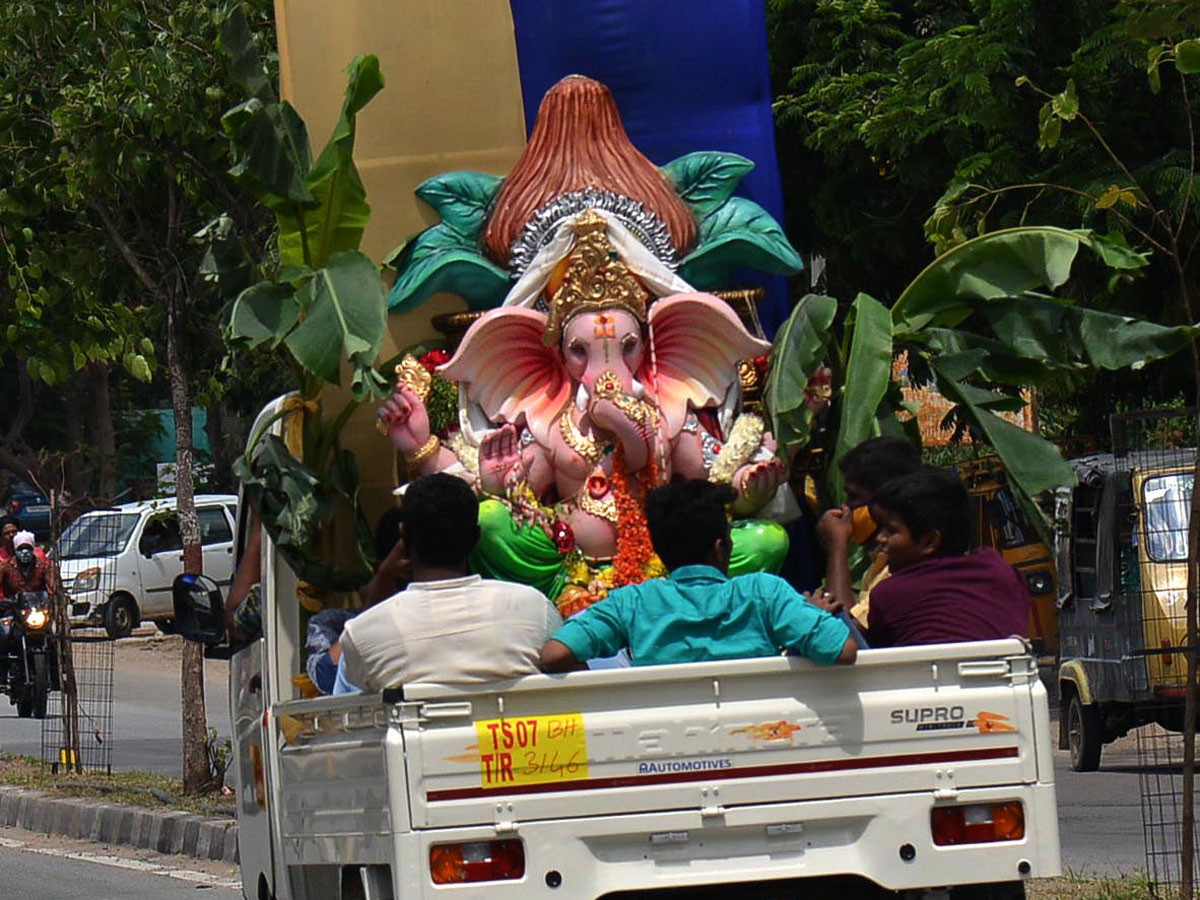 Ganesh Immersion 2020 Hyderabad TankBund Photo Gallery - Sakshi36