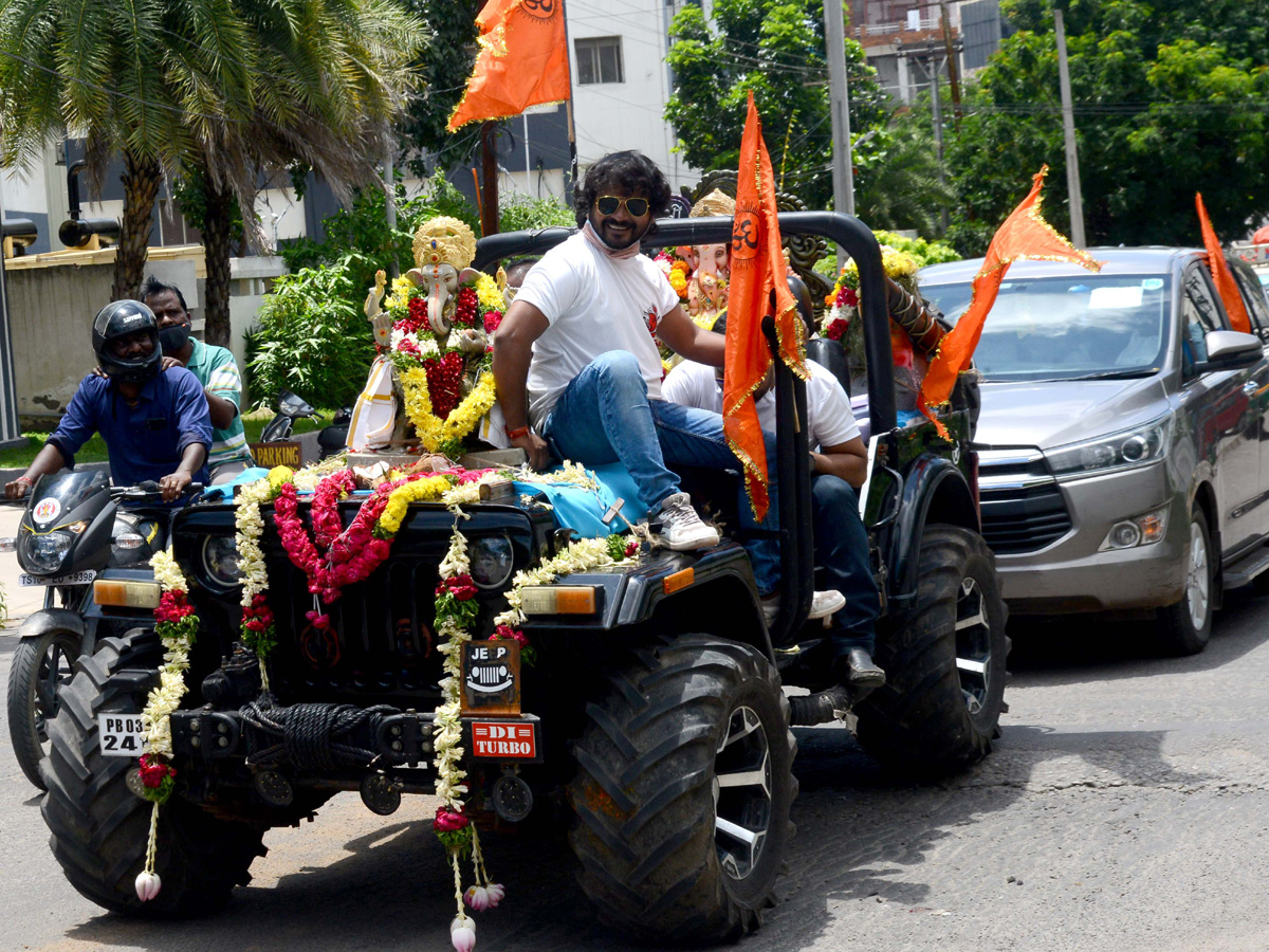 Ganesh Immersion 2020 Hyderabad TankBund Photo Gallery - Sakshi6