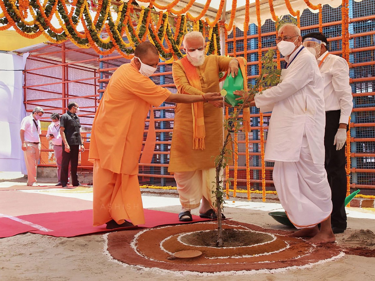 Ayodhya ram mandir bhoomi pooja Photo Gallery - Sakshi12