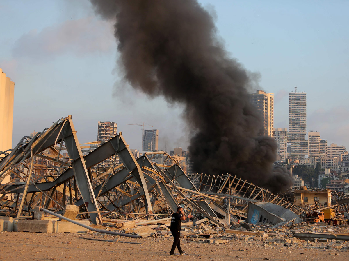 explosion at the port of Lebanons capital Beirut photo gallery - Sakshi22