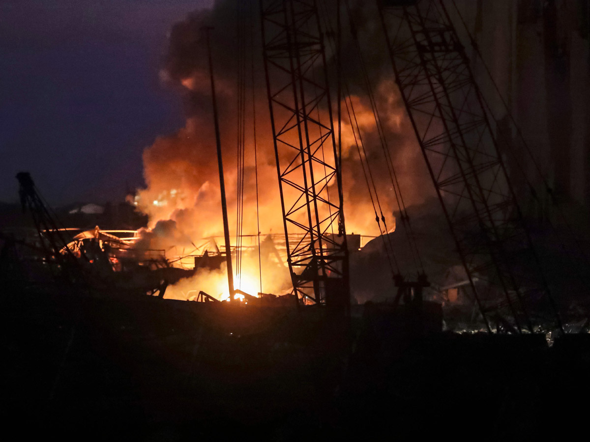 explosion at the port of Lebanons capital Beirut photo gallery - Sakshi25