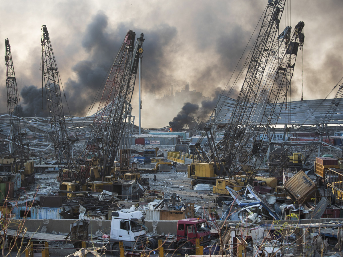 explosion at the port of Lebanons capital Beirut photo gallery - Sakshi33