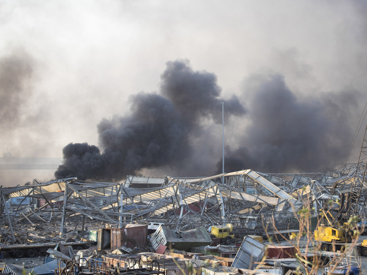 explosion at the port of Lebanons capital Beirut photo gallery - Sakshi38