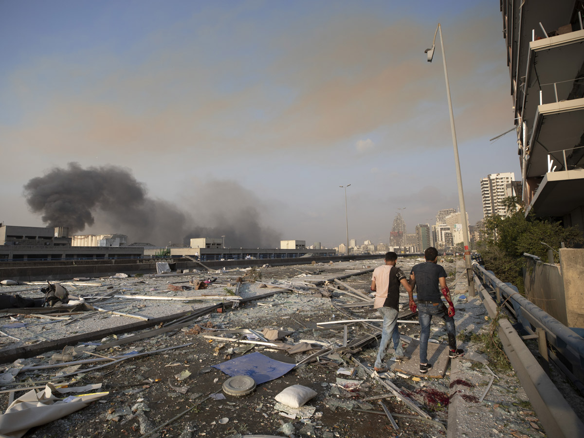 explosion at the port of Lebanons capital Beirut photo gallery - Sakshi40