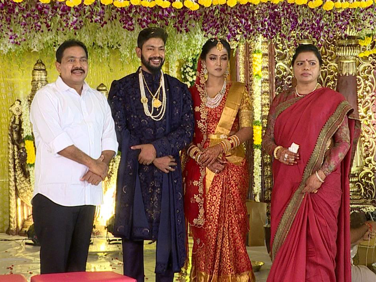 Minister Pinipe Viswarup Son Marriage Celebration - Sakshi2