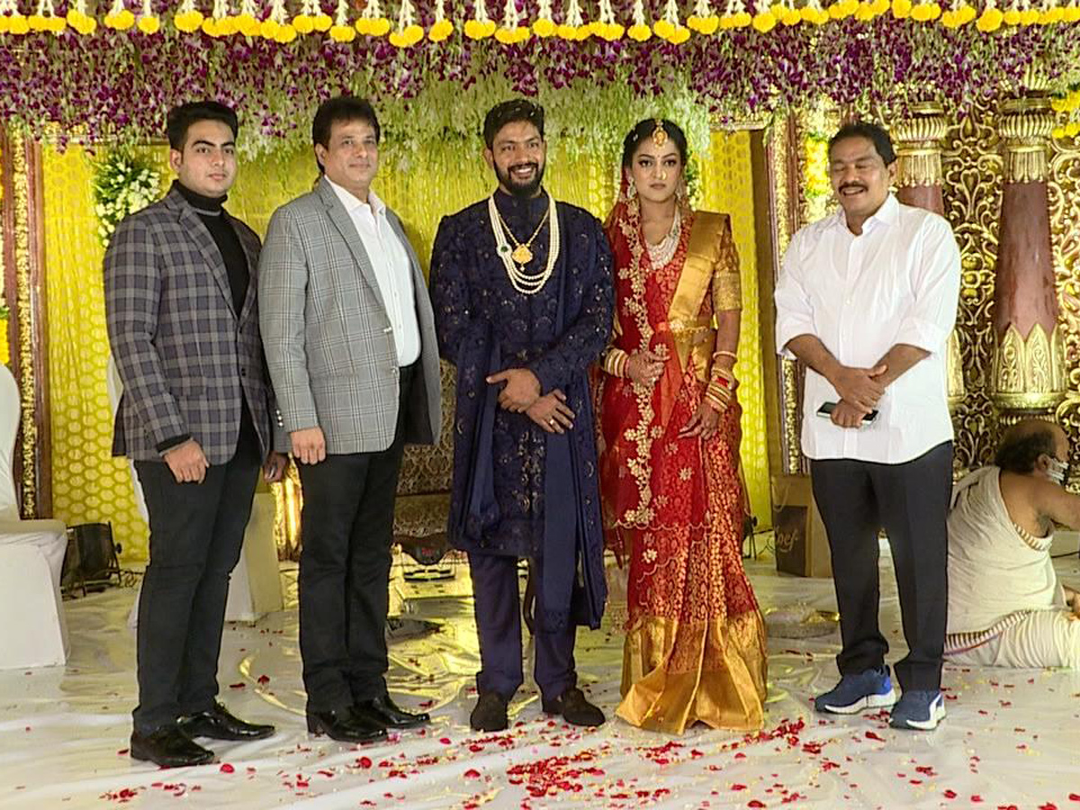 Minister Pinipe Viswarup Son Marriage Celebration - Sakshi35