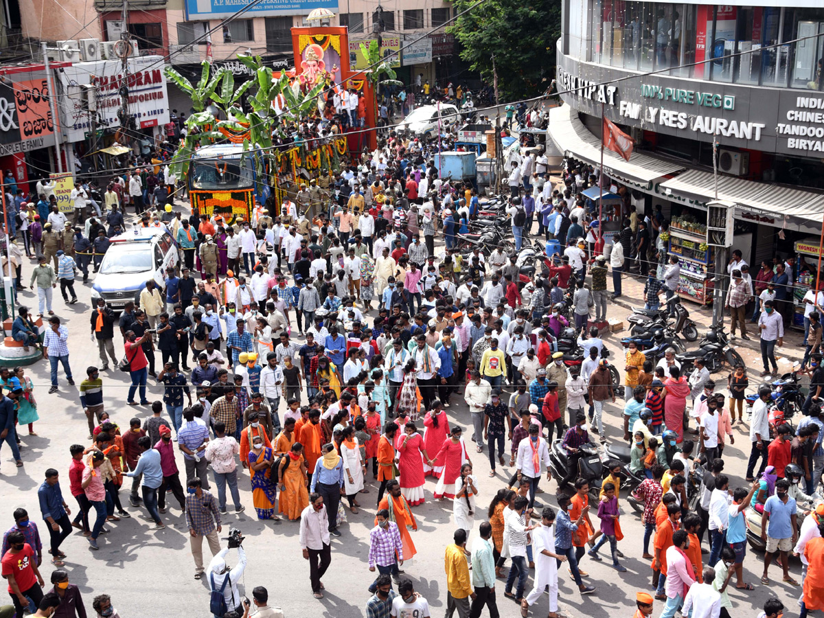 Khairatabad Ganesh Nimajjanam 2020 - Sakshi2