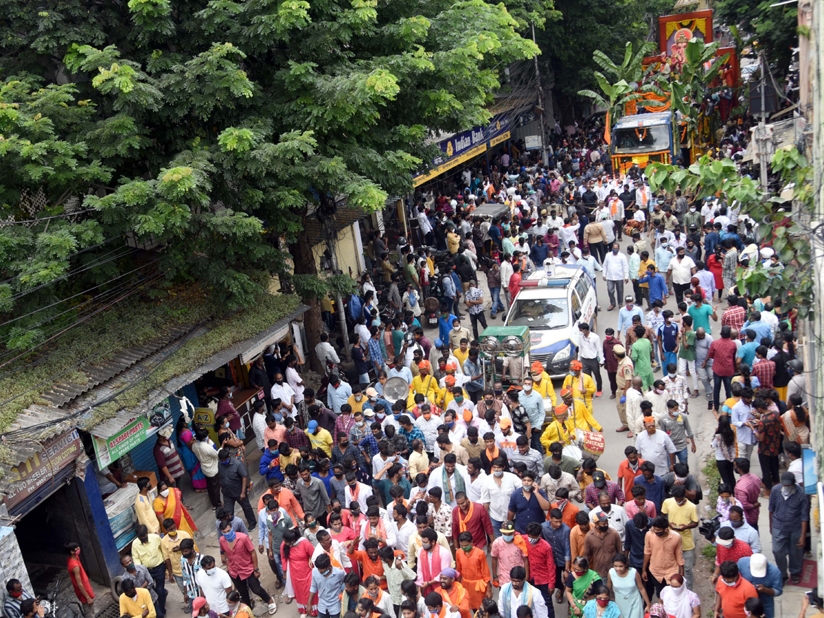 Khairatabad Ganesh Nimajjanam 2020 - Sakshi3