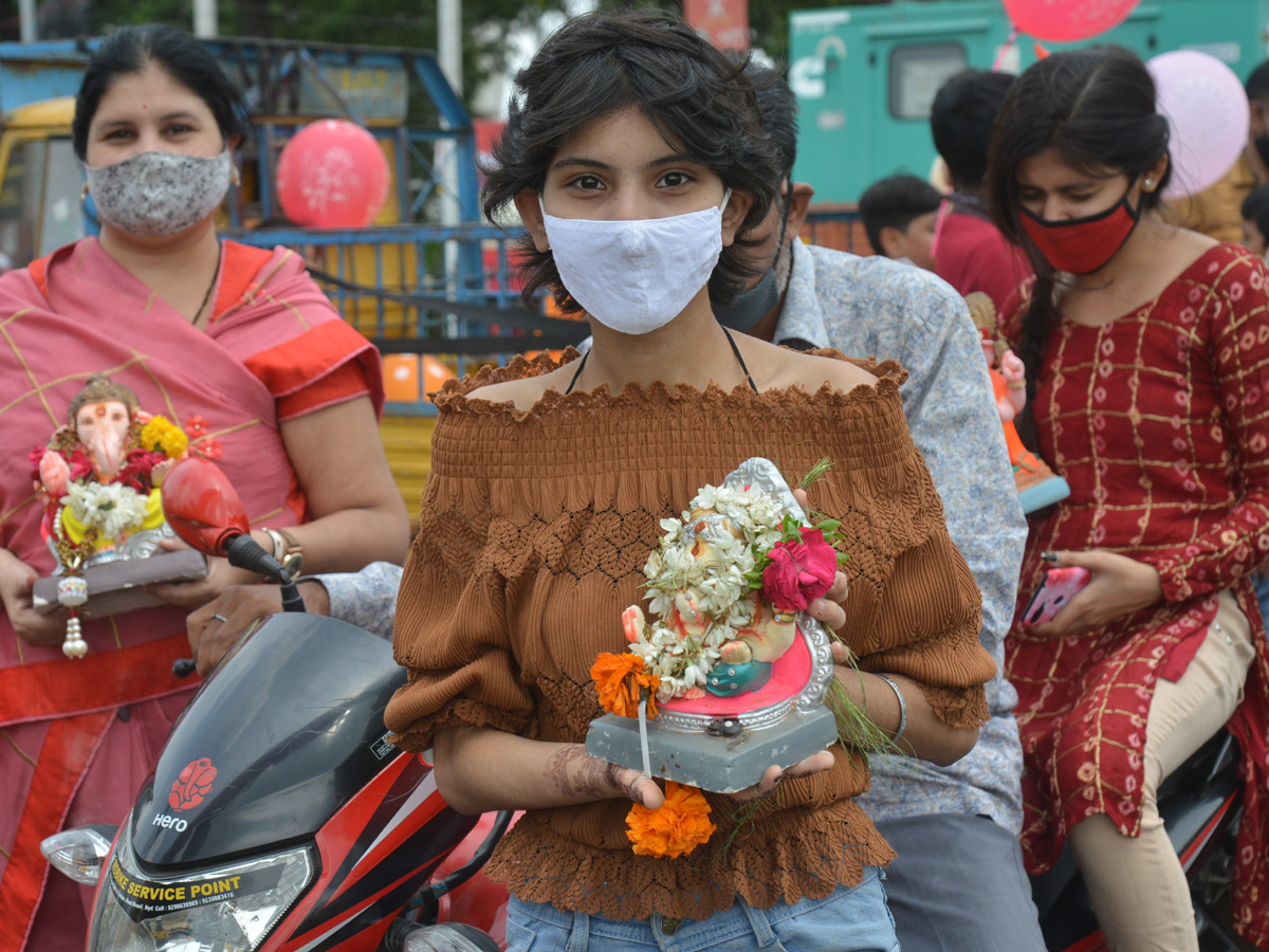 Ganesh Nimajjanam 2020  - Sakshi15