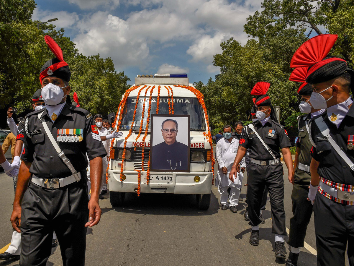 Pranab Mukherjee Funeral Photo Gallery - Sakshi10