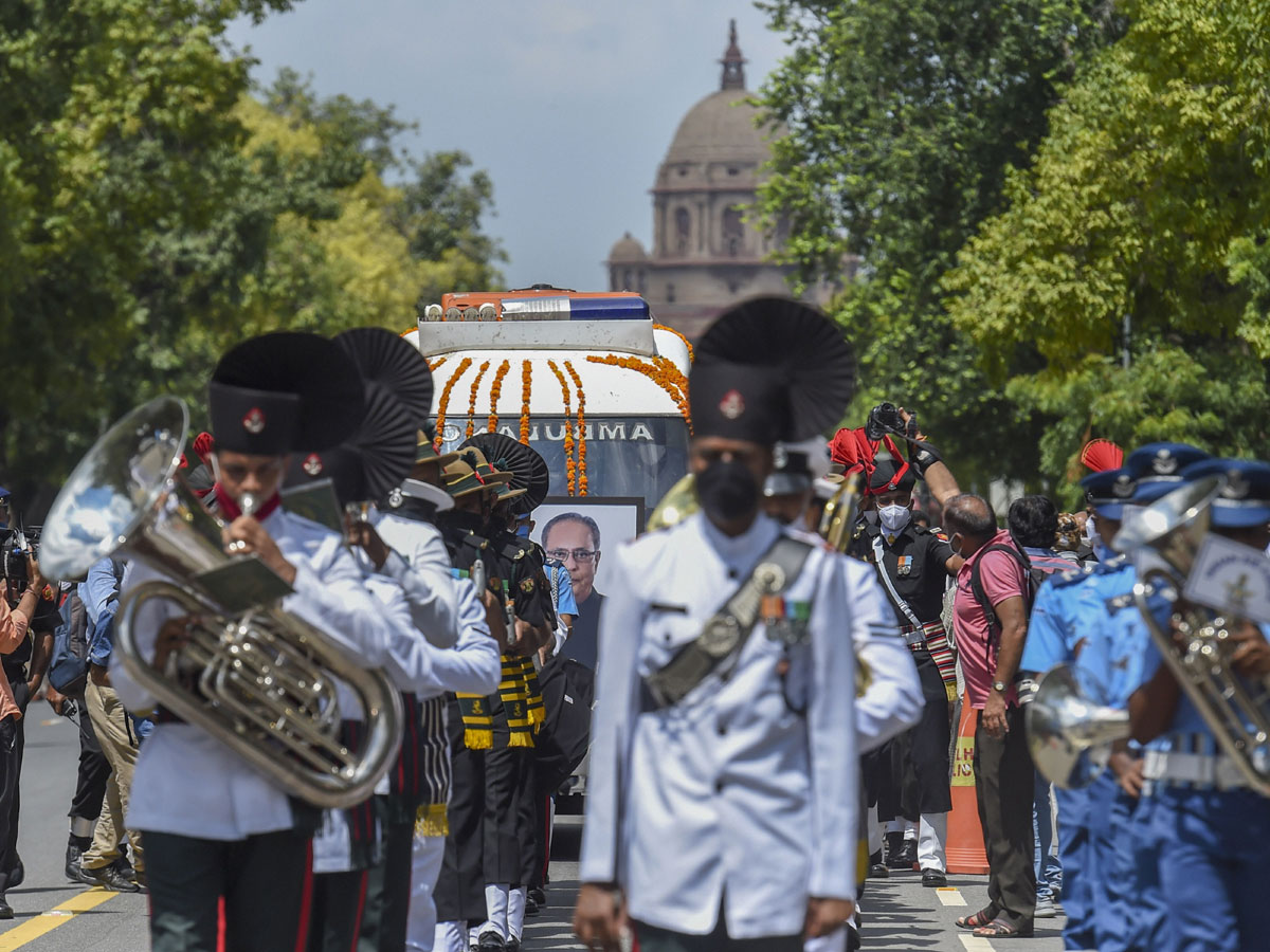 Pranab Mukherjee Funeral Photo Gallery - Sakshi11