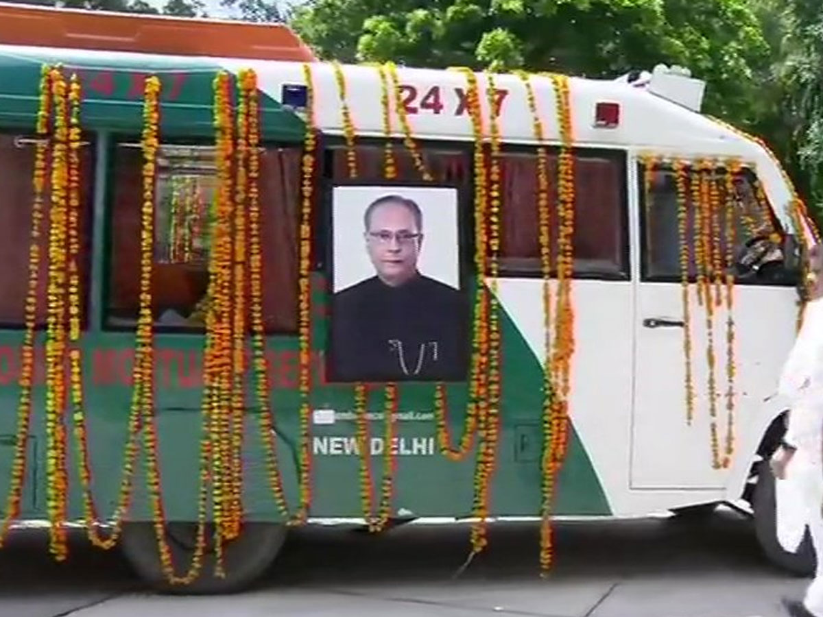 Pranab Mukherjee Funeral Photo Gallery - Sakshi5