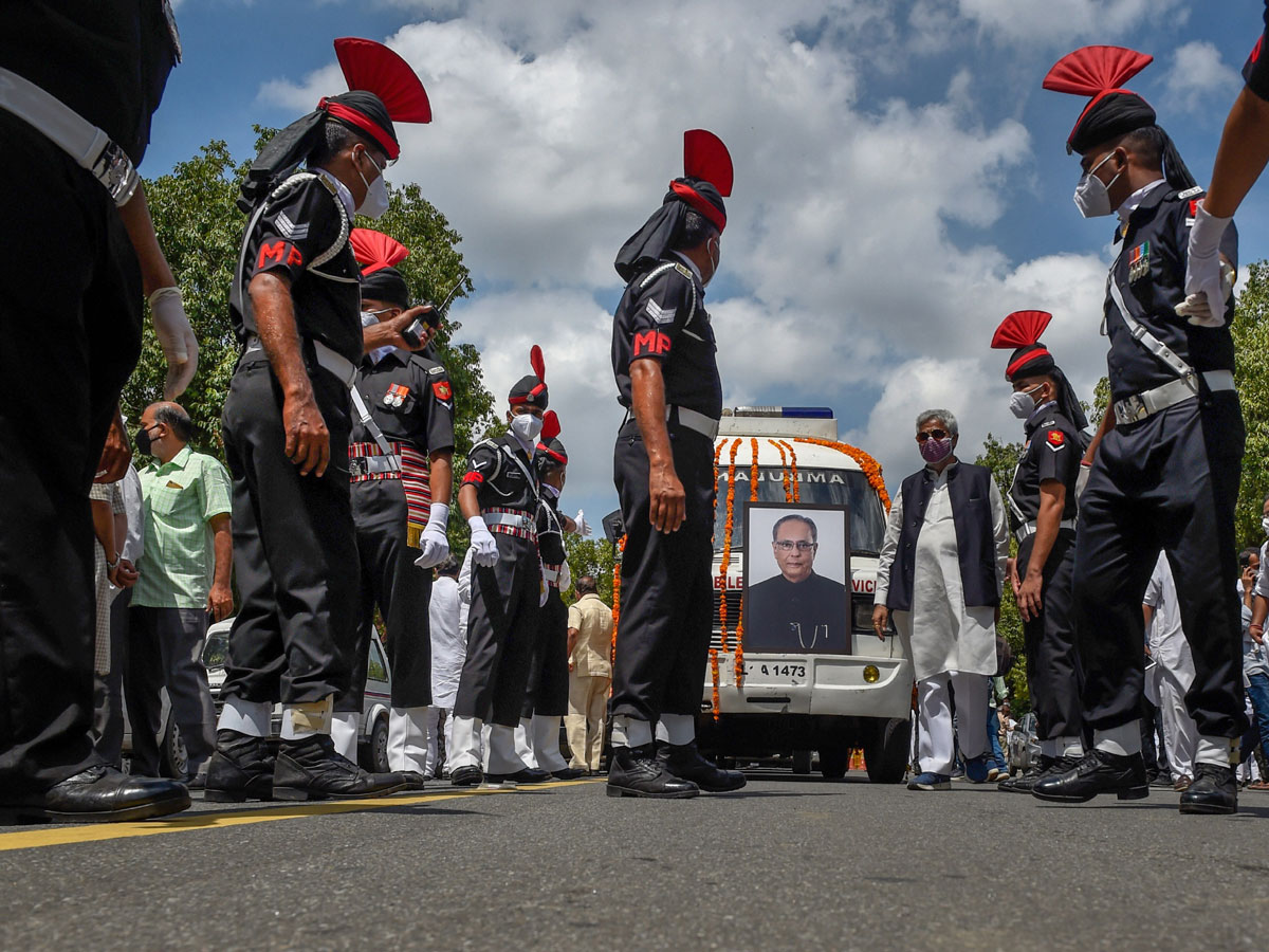 Pranab Mukherjee Funeral Photo Gallery - Sakshi8