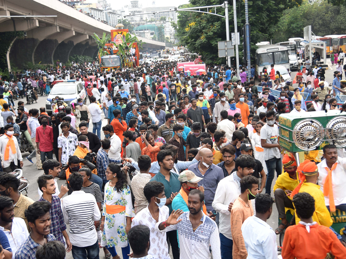 Khairatabad Ganesh Nimajjanam 2020 - Sakshi8