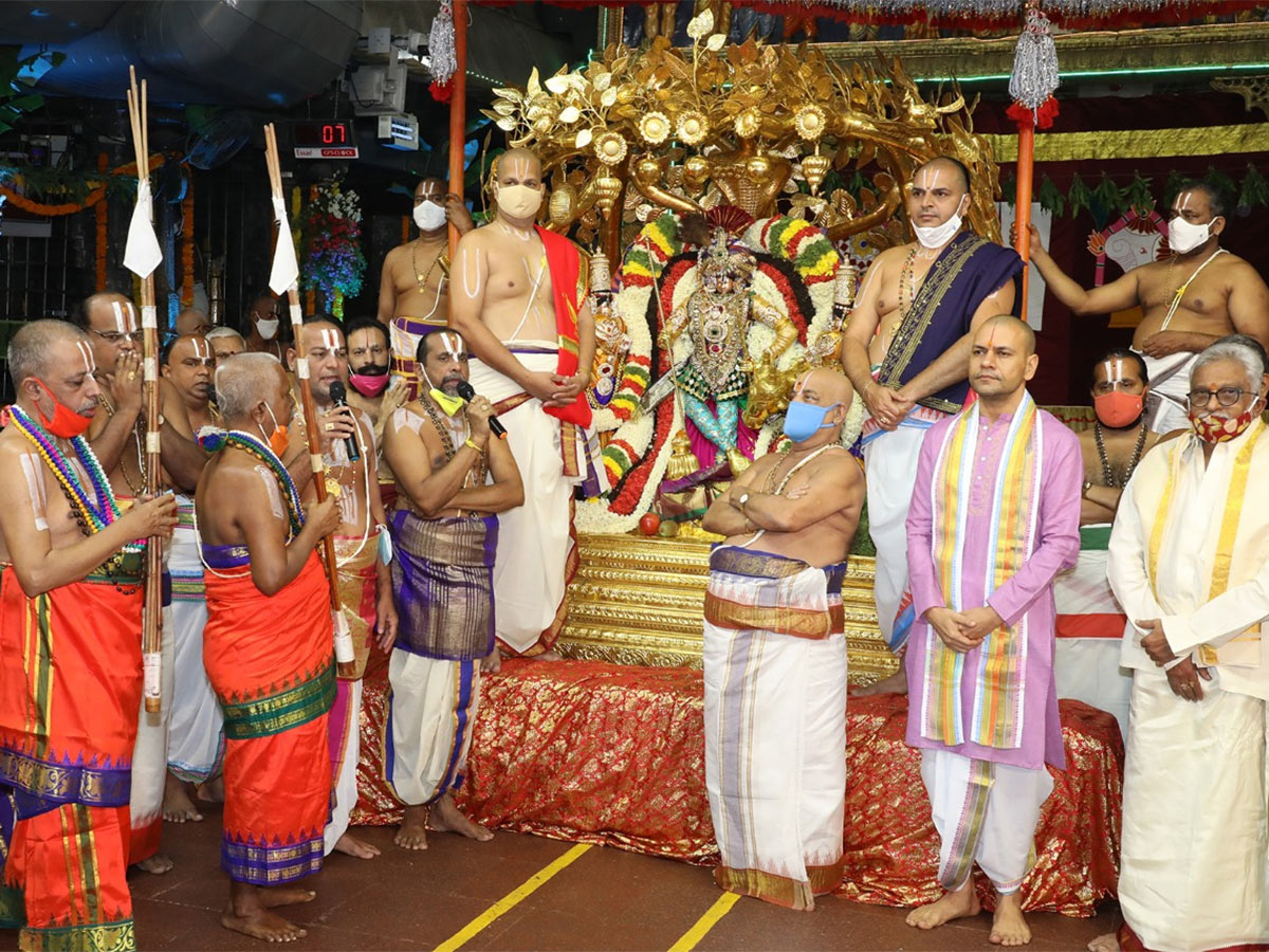 Kalpavriksha Vahanam at Tirumala Brahmotsavam Photo Gallery - Sakshi4