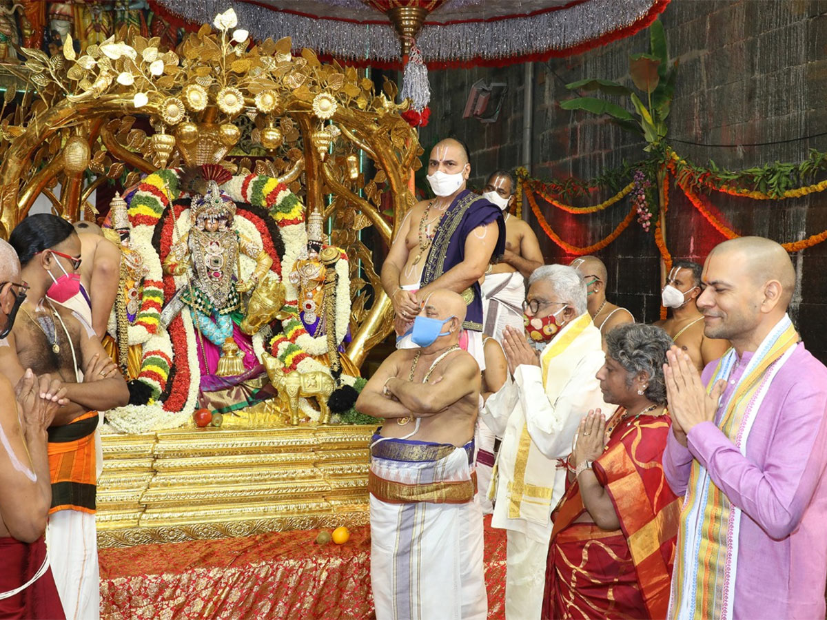 Kalpavriksha Vahanam at Tirumala Brahmotsavam Photo Gallery - Sakshi7