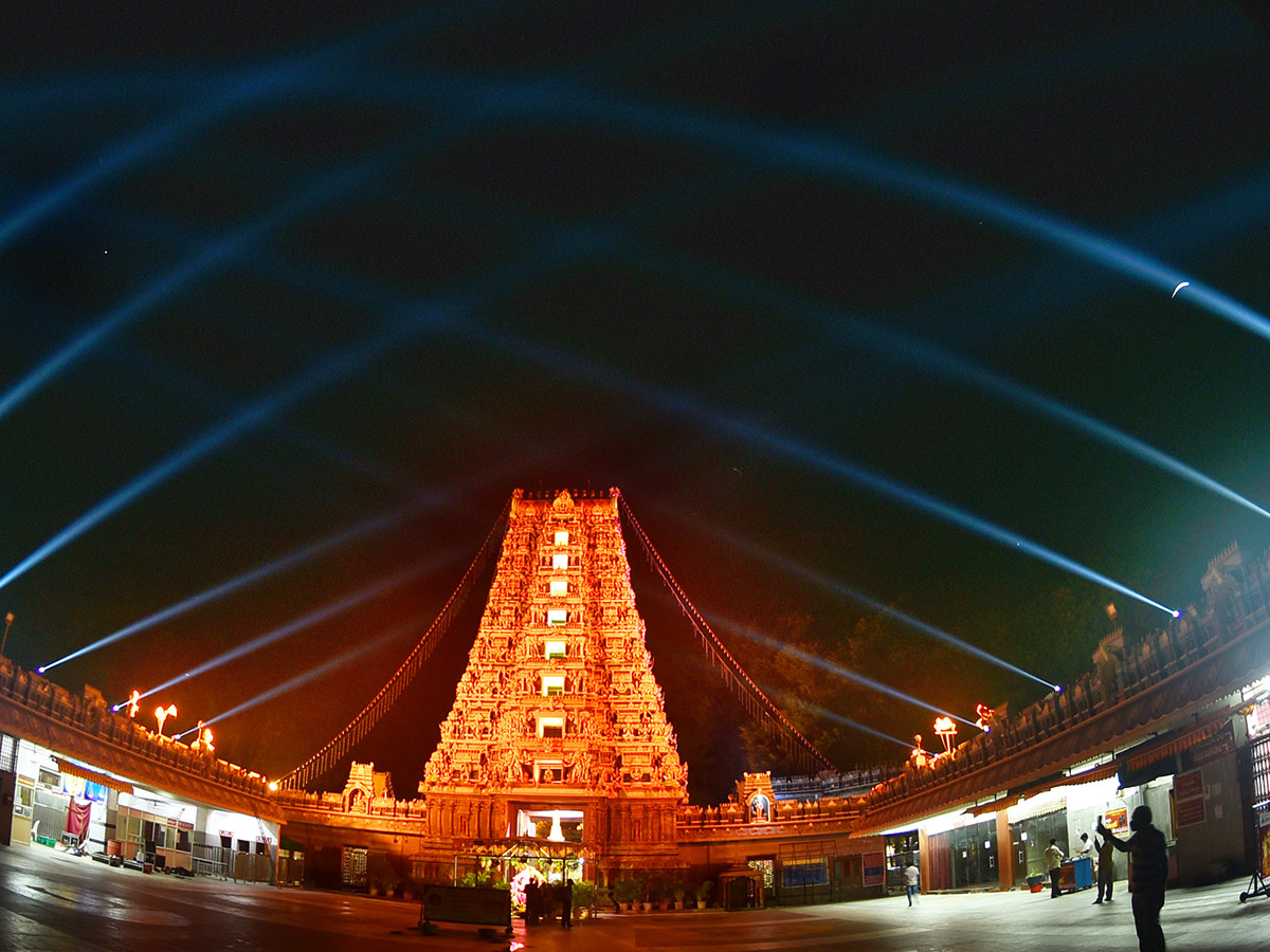 Durga Navaratri 2020 in Kanakadurga Temple Vijayawada Photos - Sakshi2