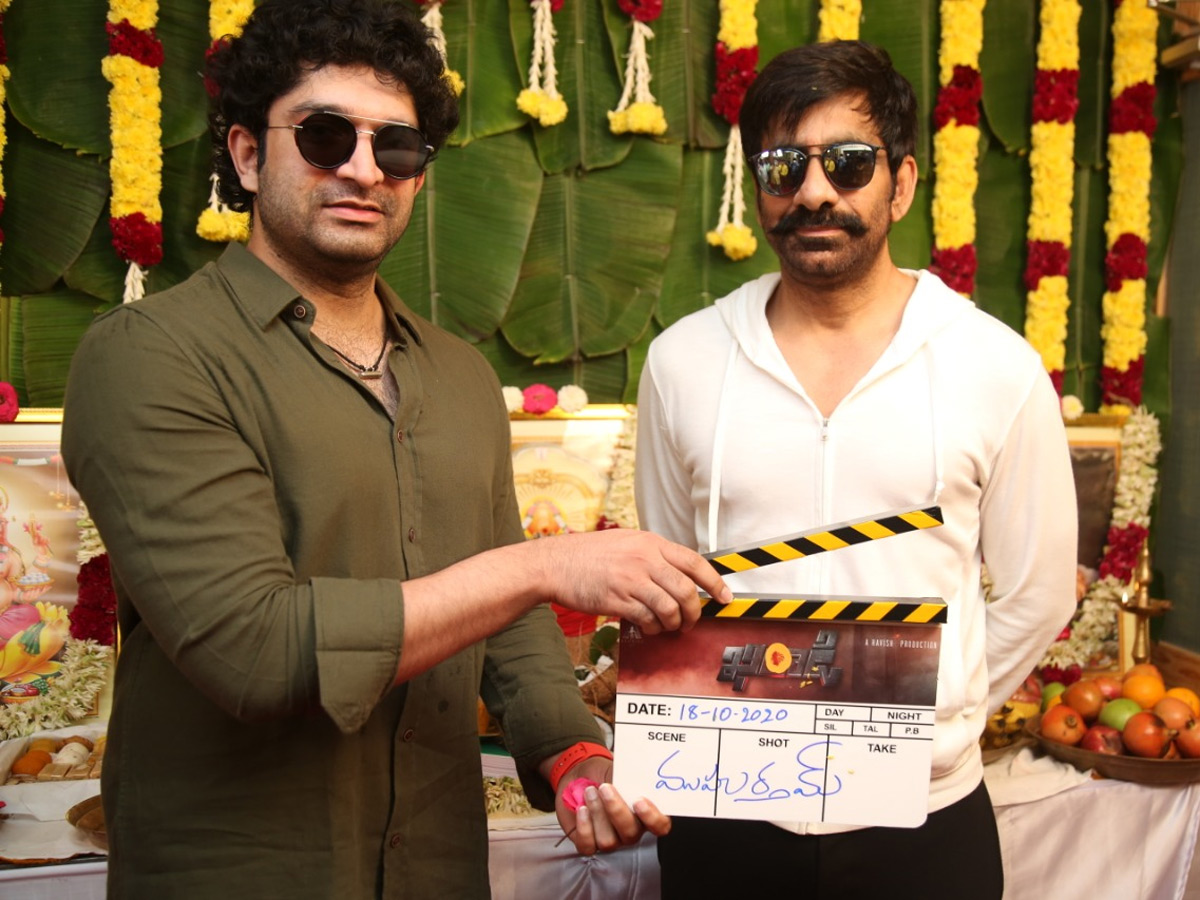 Ravi Teja Khiladi Movie Shooting start Photo Gallery   - Sakshi1