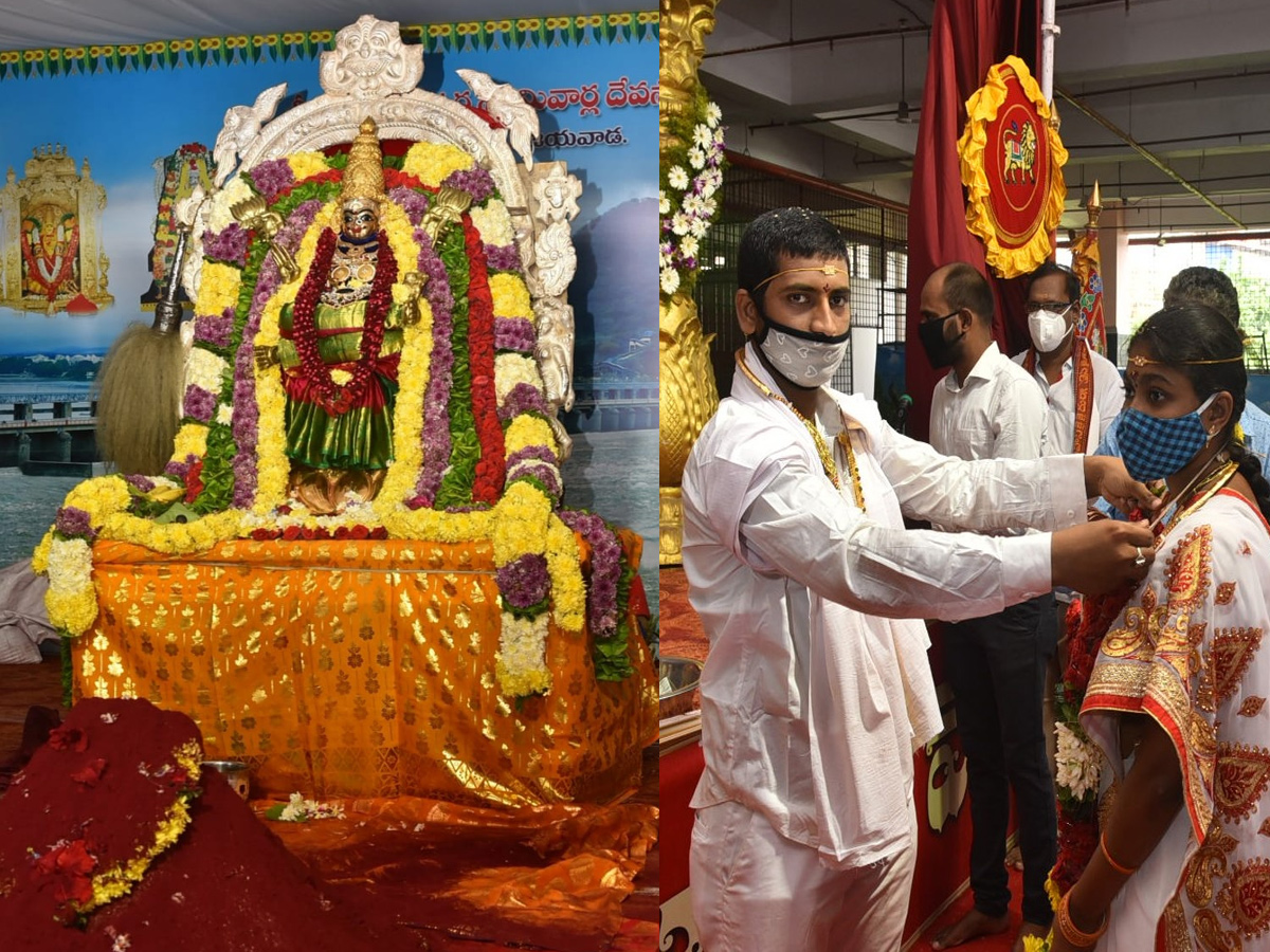 Sri Mahalakshmi Avataram in Vijayawada Kanaka Durga Temple - Sakshi4