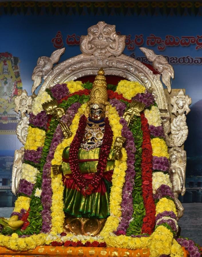 Sri Mahalakshmi Avataram in Vijayawada Kanaka Durga Temple - Sakshi14