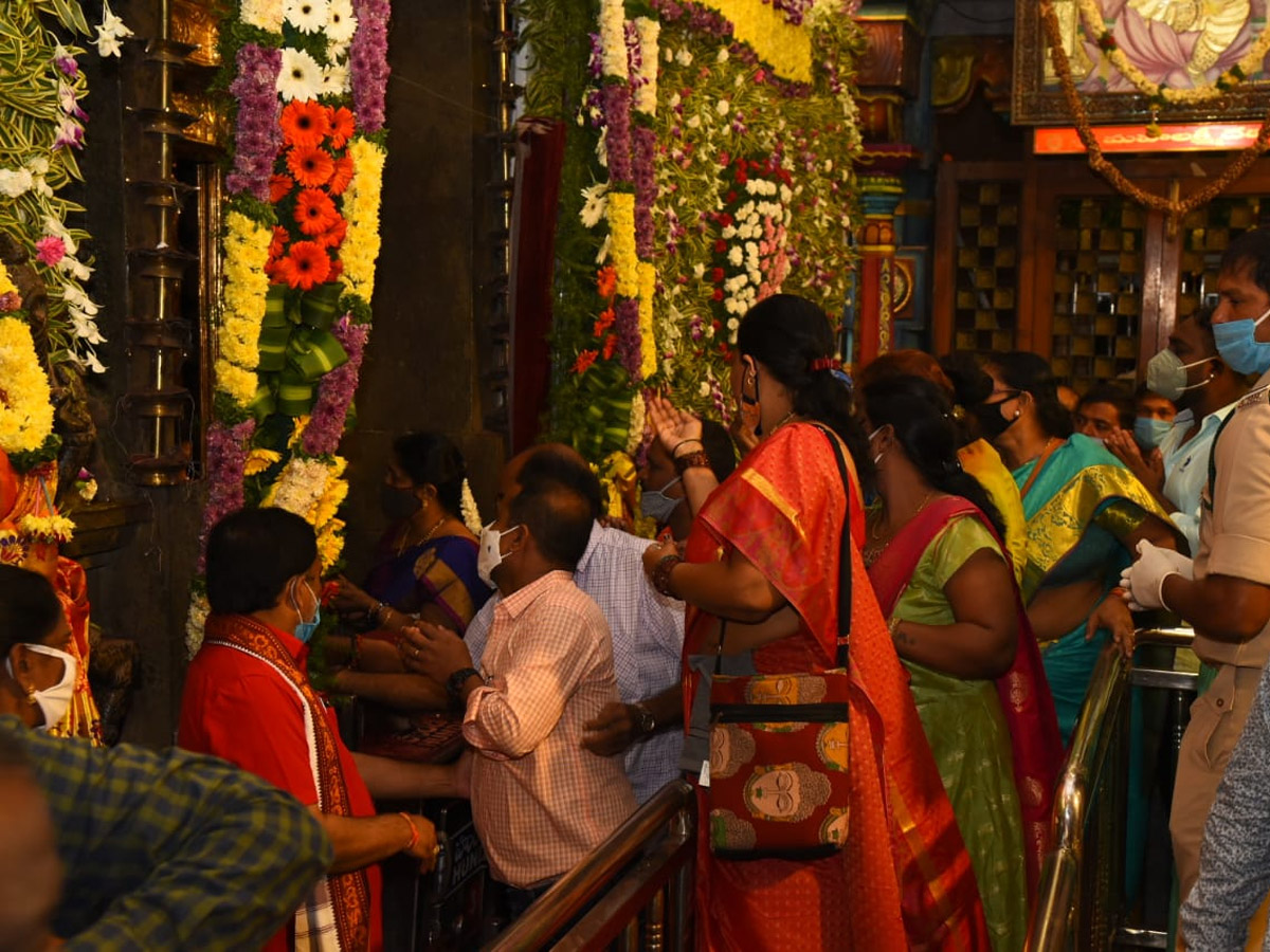 Durga Navaratri 2020 in Kanakadurga  - Sakshi34