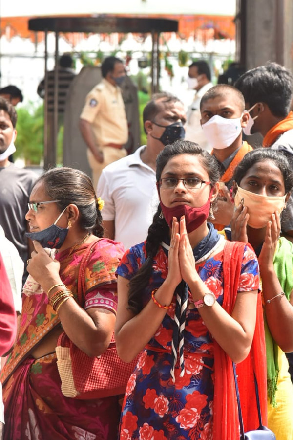 Durga Navaratri 2020 in Kanakadurga  - Sakshi38