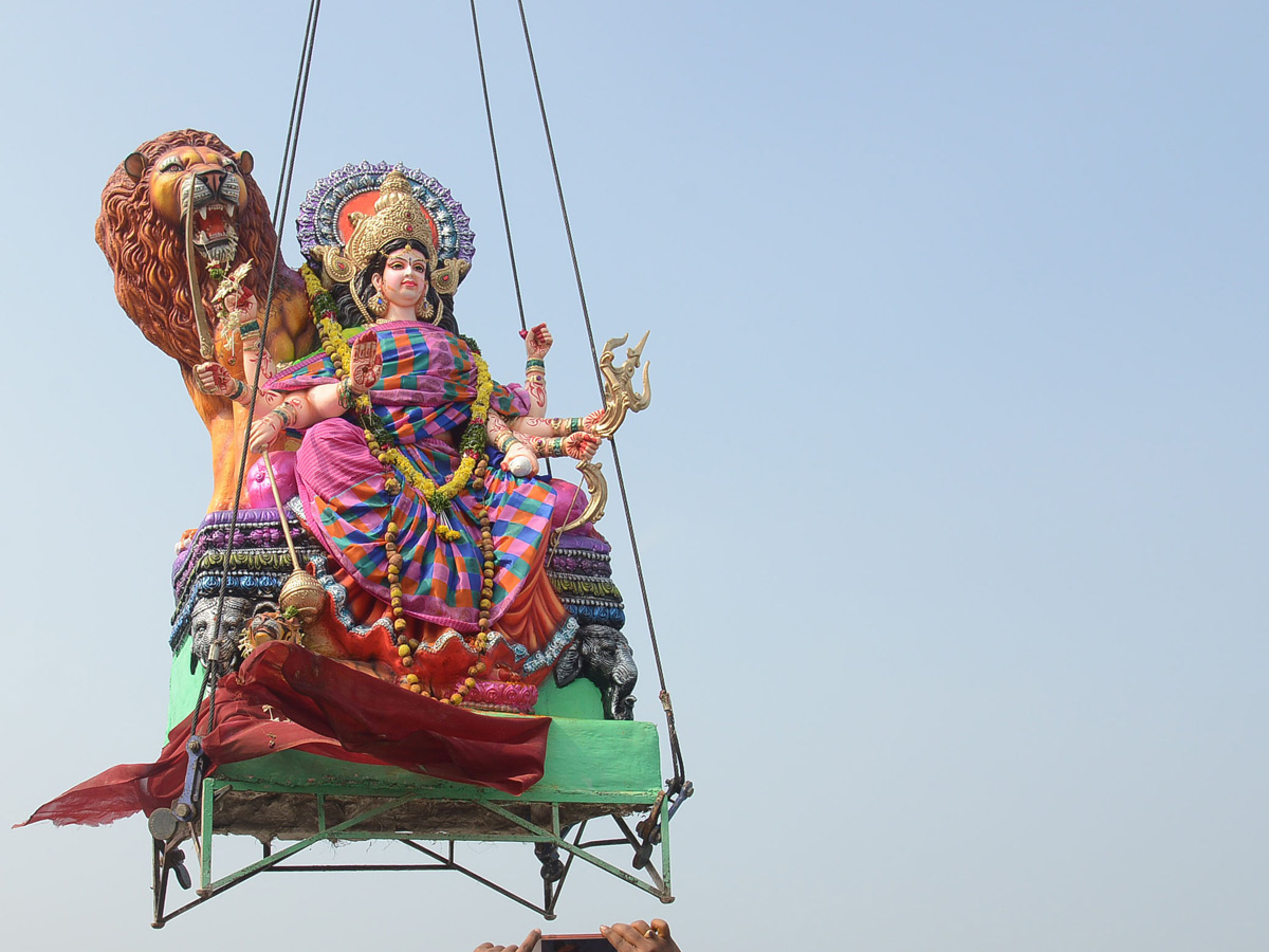 Durga Mata Nimajjanam at Tank bund 2020 Photo Gallery - Sakshi5