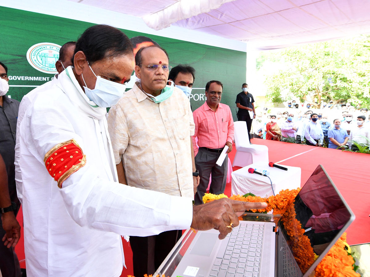 CM KCR to launch Dharani land records portal photo gallery - Sakshi1