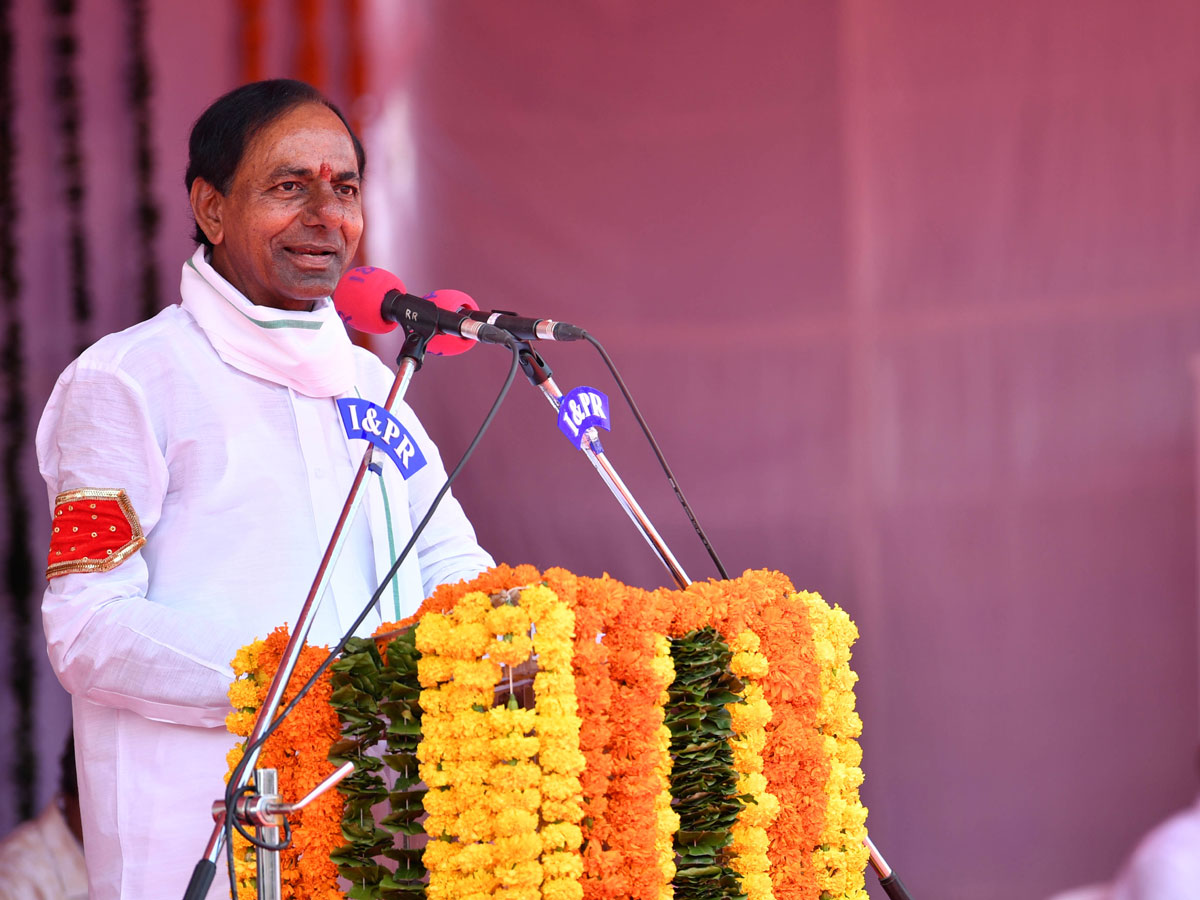 CM KCR to launch Dharani land records portal photo gallery - Sakshi46