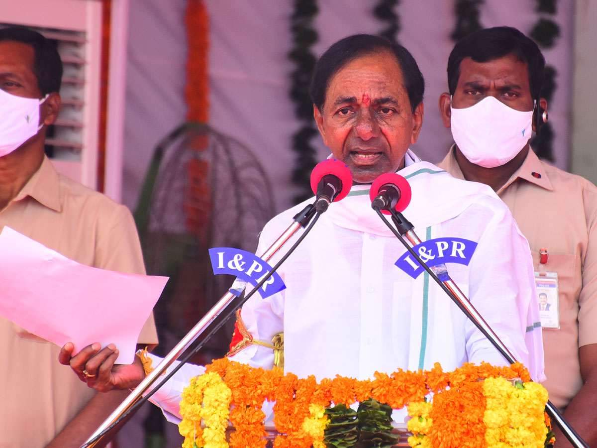 CM KCR to launch Dharani land records portal photo gallery - Sakshi8